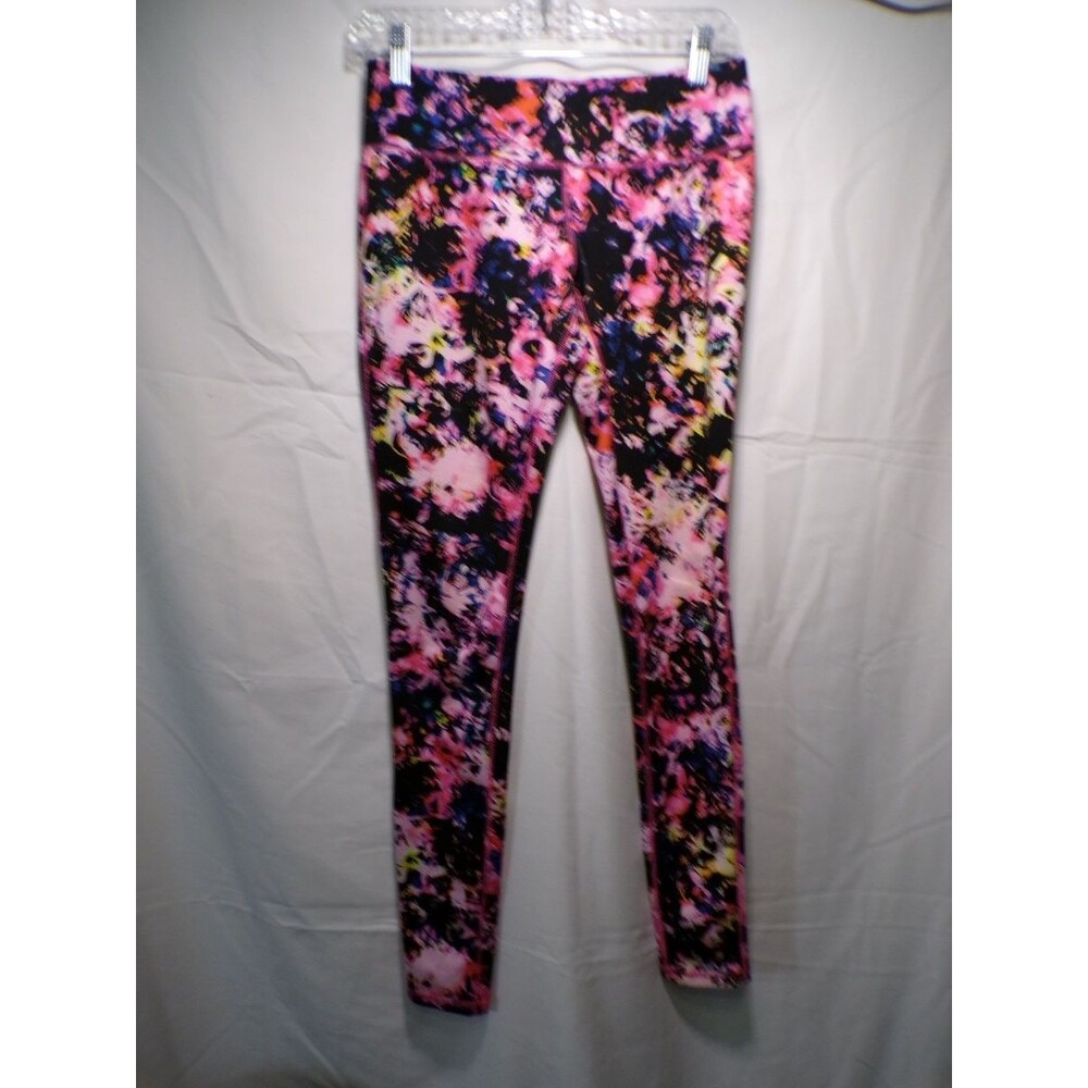 Mossimo Women's S Multicolor Floral Workout Leggings Ankle